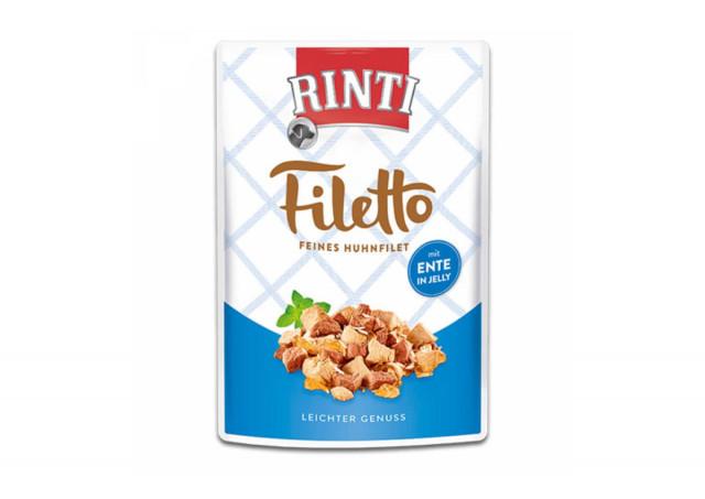 RINTI Poslastica Filetto, Piletina i Pačetina, 100g