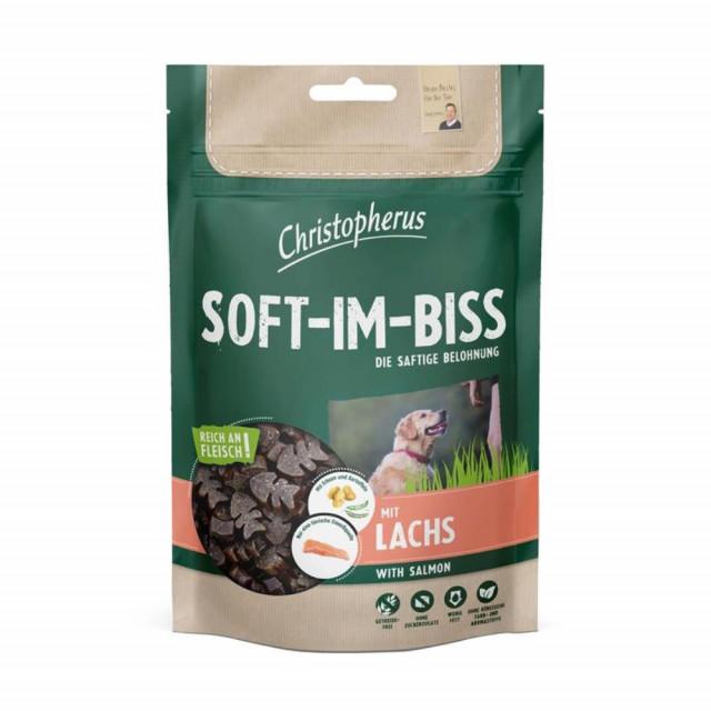 CHRISTOPHERUS Poslastica za pse Soft-Imbiss, Losos, 125g