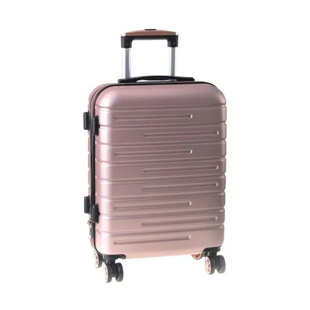 SAZIO Amsterdam Lux Kofer, ručni, ABS, Zlatno-roze