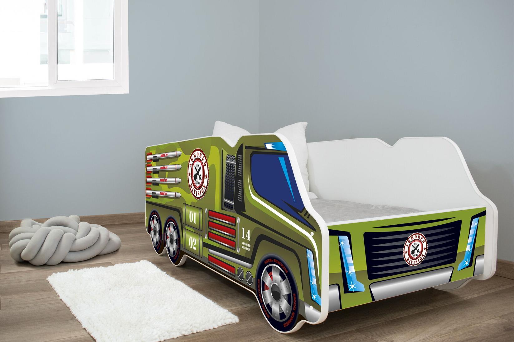 Truck Dečiji krevet 140x70cm ARMY