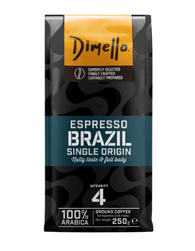 Dimello Brazil Mlevena kafa, Single origin, 250g