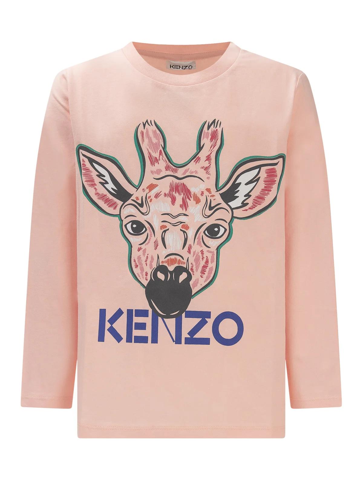 KENZO Majica za devojčice K15543/471, Roze