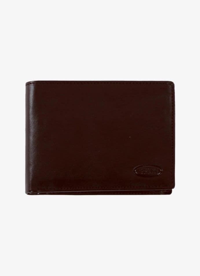 BRIC'S novčanik, muški, koža, Monte Rosa, BH109202.002, 12*9*2 cm, braon, RFID