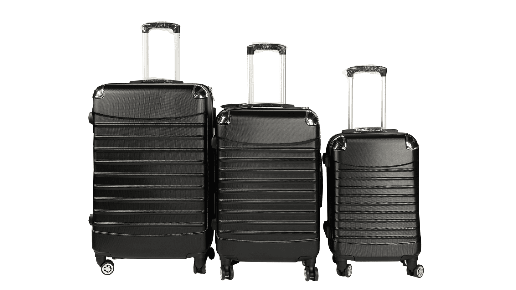 Kick Enjou Barcelo Set kofera, 3 komada, Crni