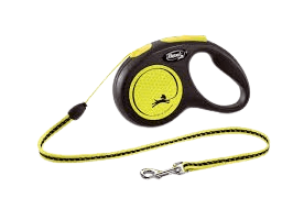 FLEXI Povodac za pse Special Neon, Sa žicom 5m, Žuti