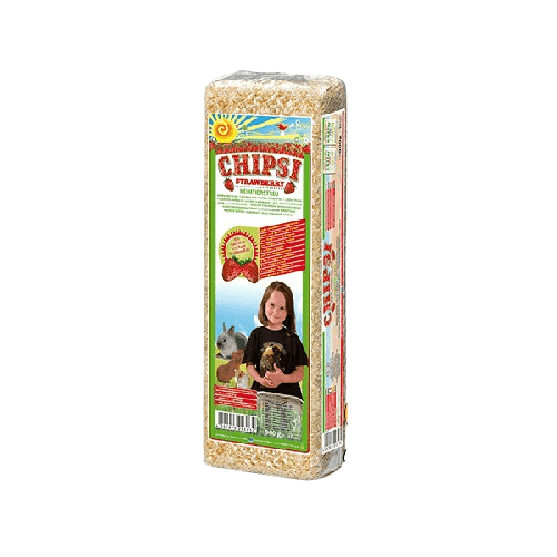 CHIPSI Piljevina za glodare Strawberry, 3.2kg