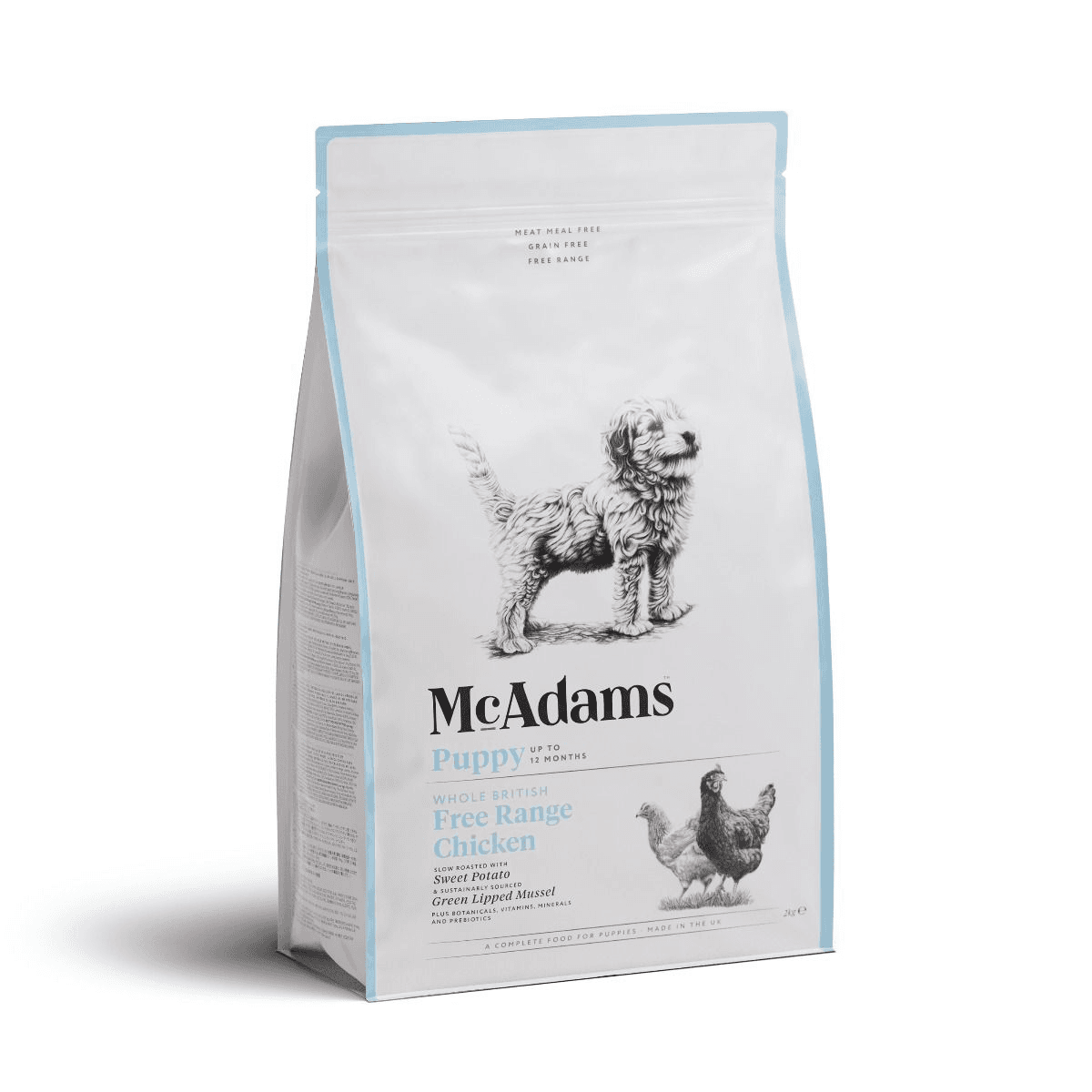 McADAMS Hrana za štence od 2 do 12 meseci CHICKEN 2kg
