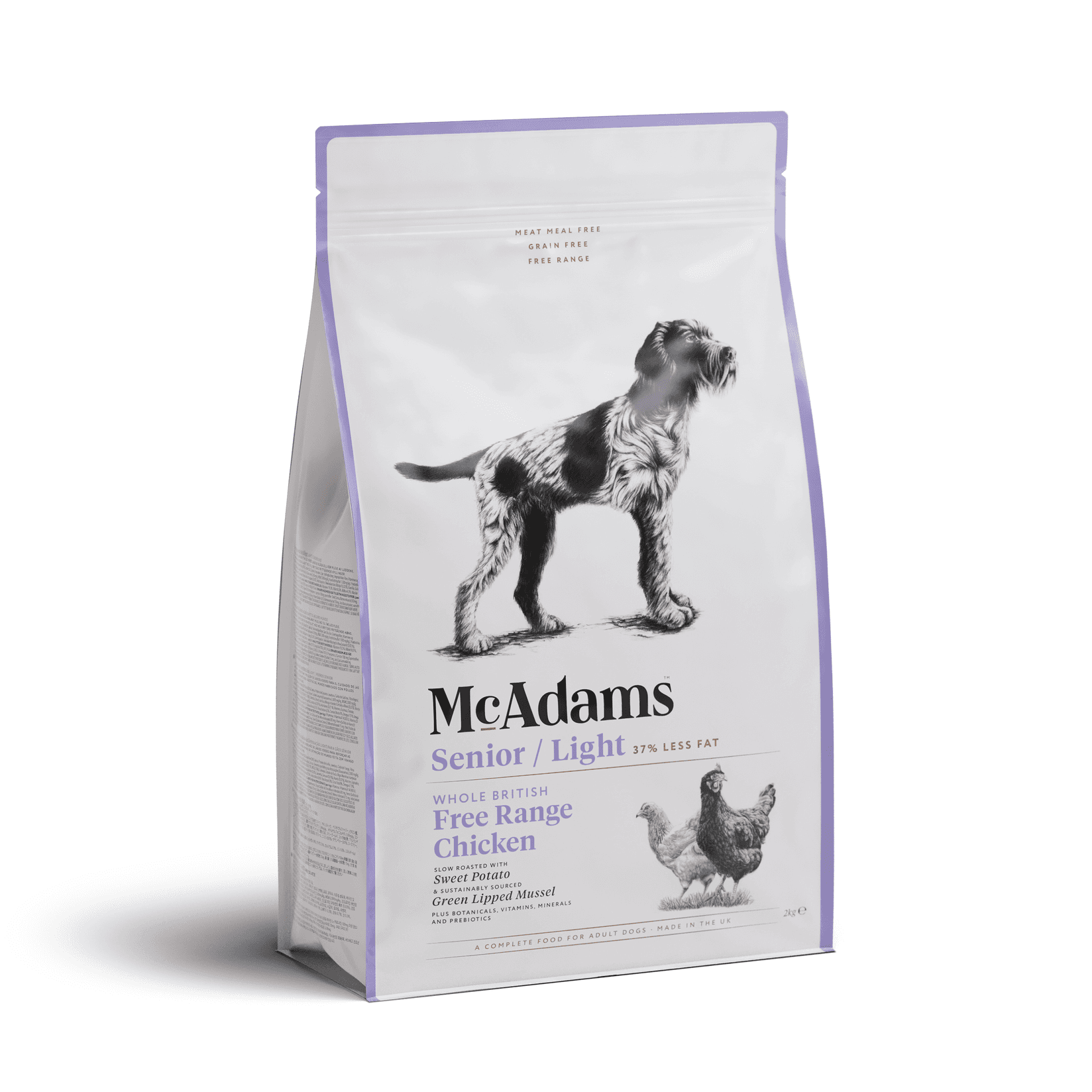 McADAMS Hrana za starije pse svih veličina SENIOR/LIGHT CHICKEN 2kg