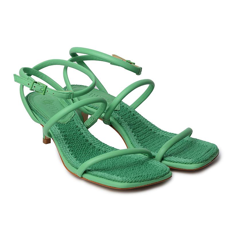 SCHUTZ Ženske sandale S212420004-003, Zelene