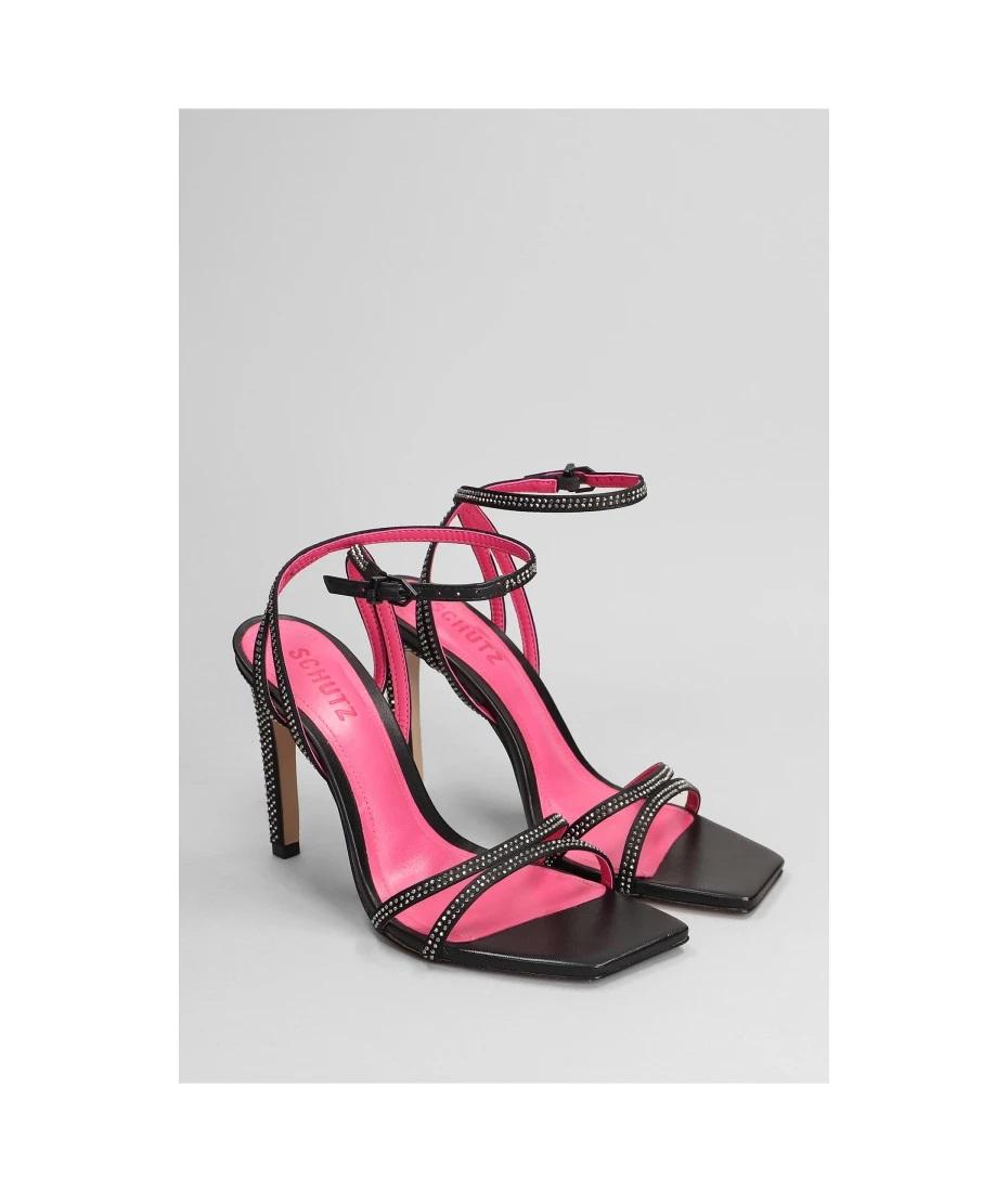 SCHUTZ Ženske sandale S2140400130001U, Crno-roze