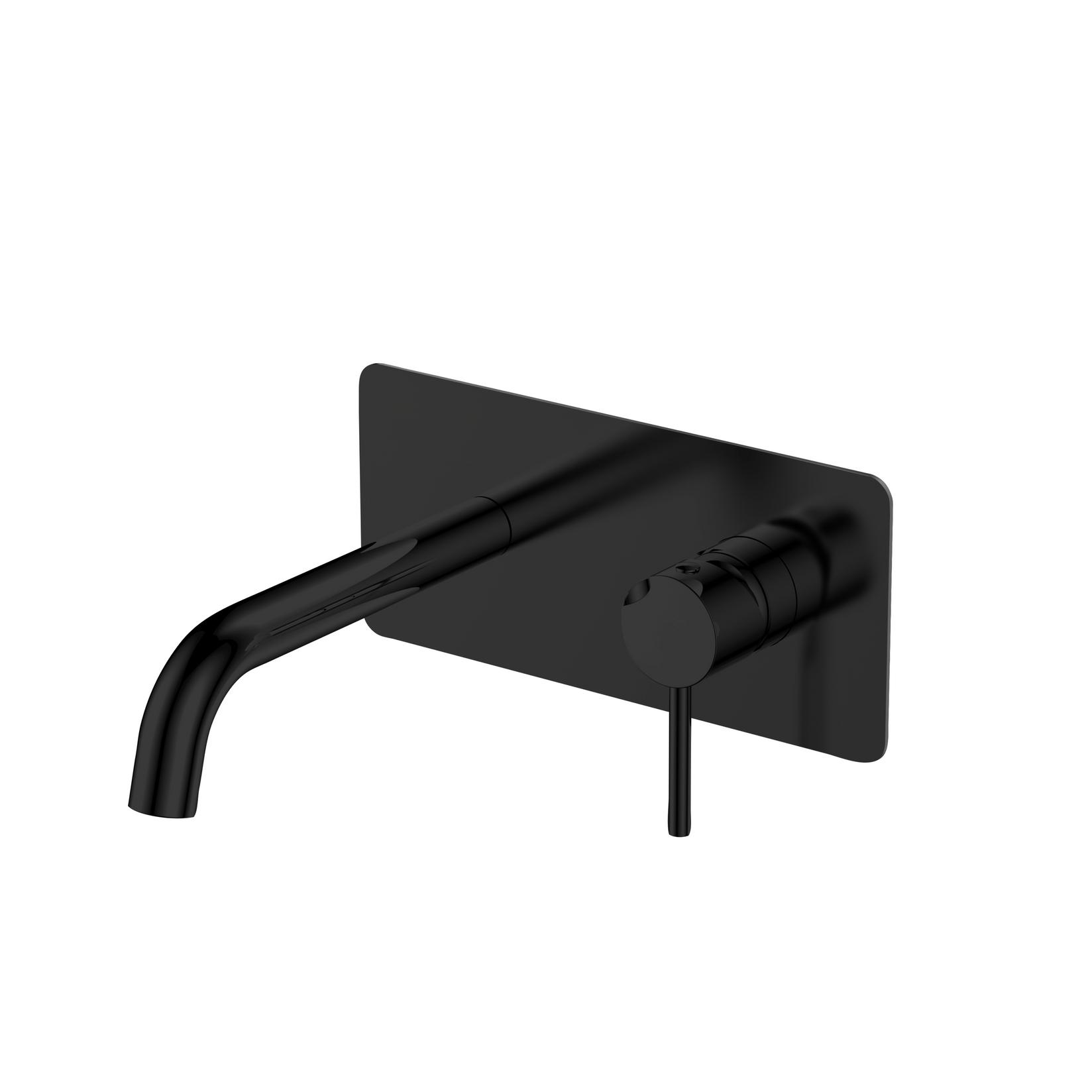 Armal Ugradna slavina za lavabo Rubi, 18 cm, Crna