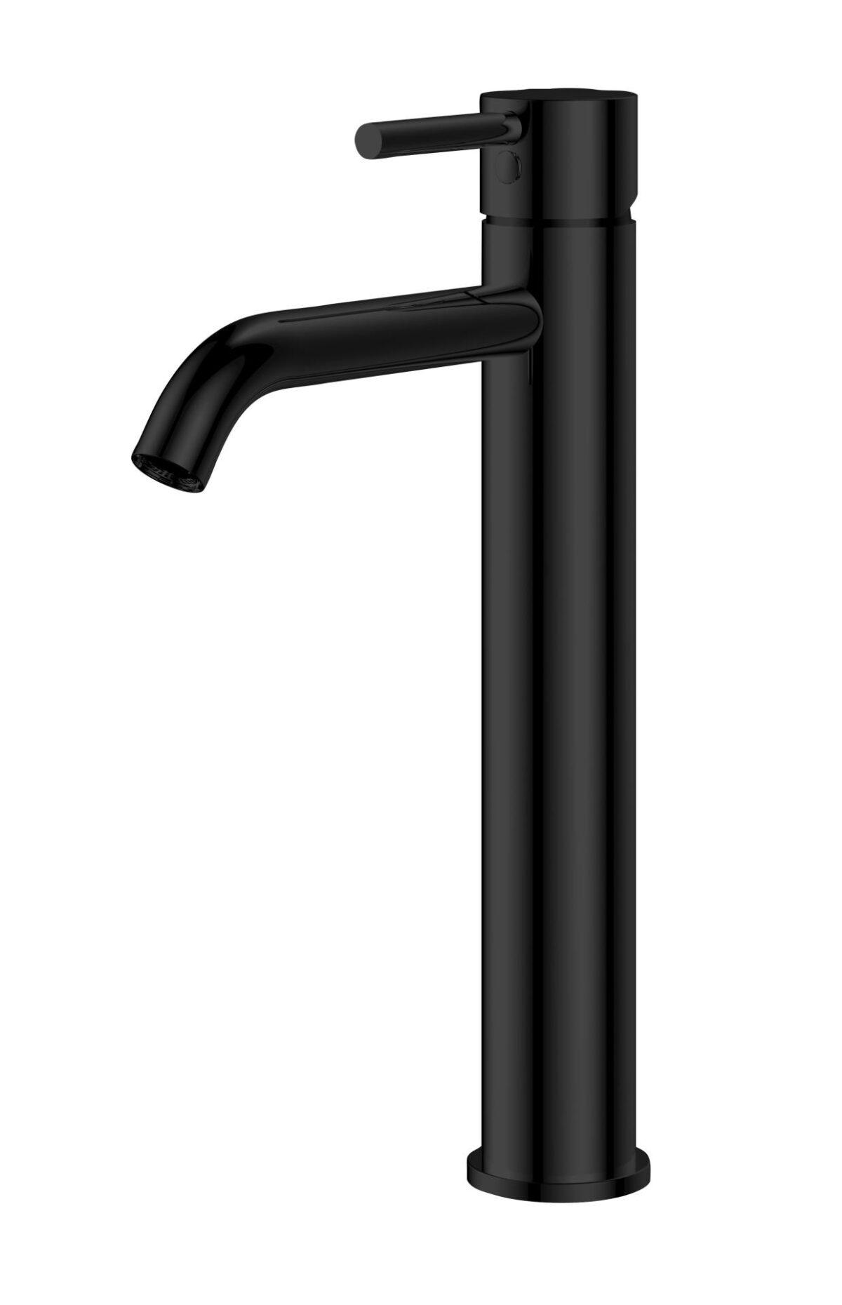 Armal Slavina za lavabo Rubi, Visoka, 26.5 cm, Crna