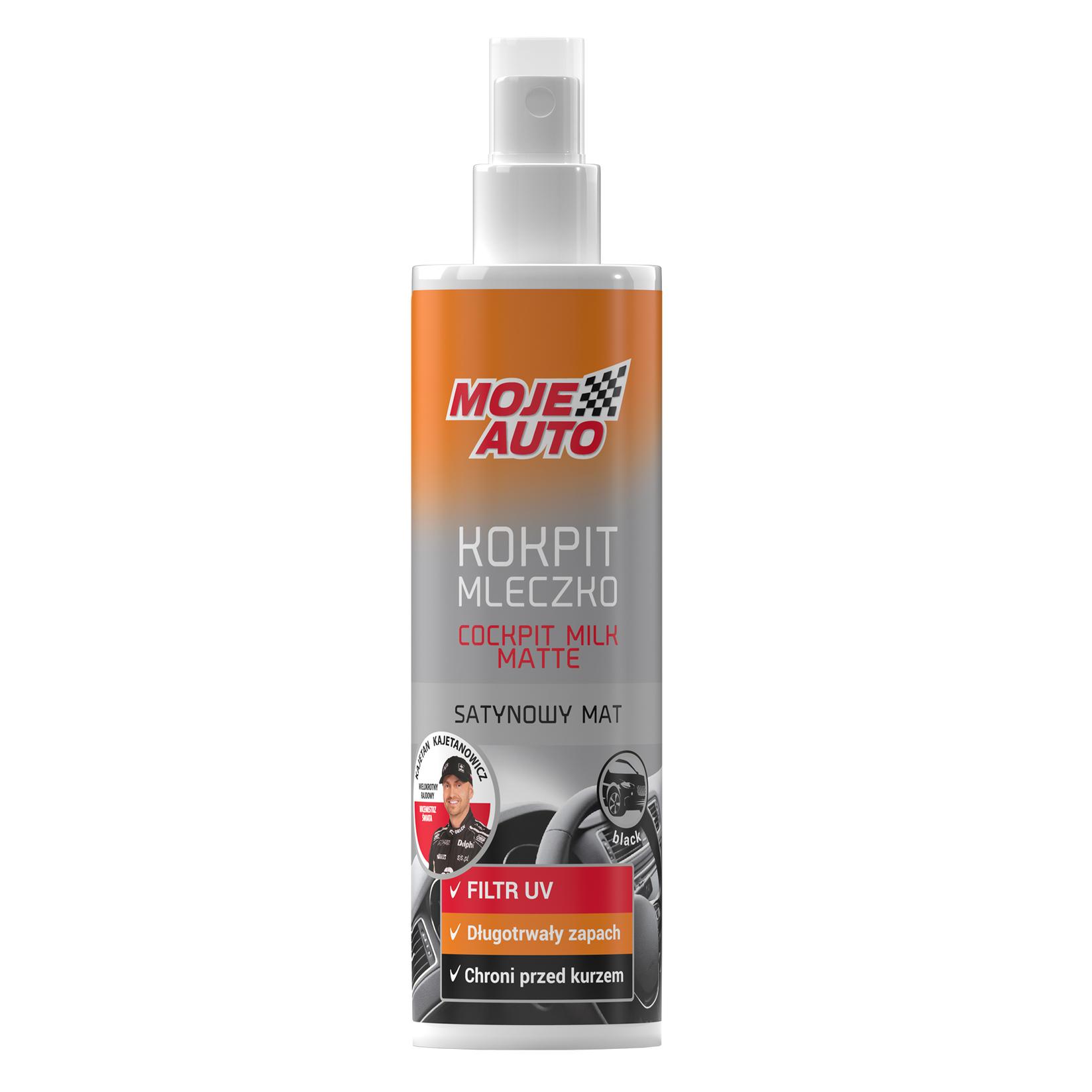 MA Mleko za kokpit Black mat, 300ml