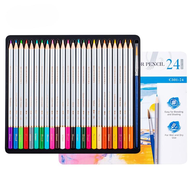 Dmast Set drvenih vodenih bojica Pebeo EC301-24, 24 komada