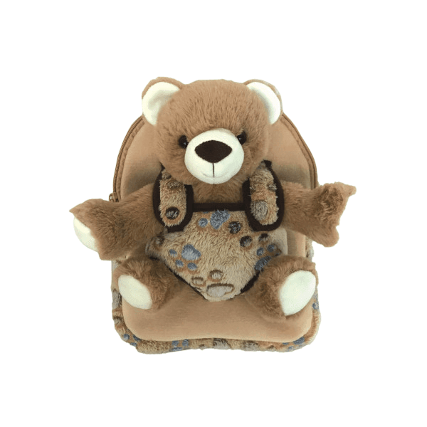 S-Cool Ranac za predškolsko Baby Animals sc2987, Smeđi