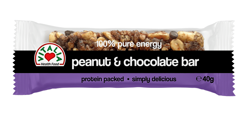 Vitalia Nuts bar, Kikiriki i crna čokolada, 40g
