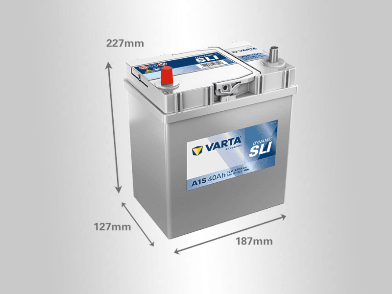 Varta Akumulator ASIA Dynamic Sli, 12V, 40Ah
