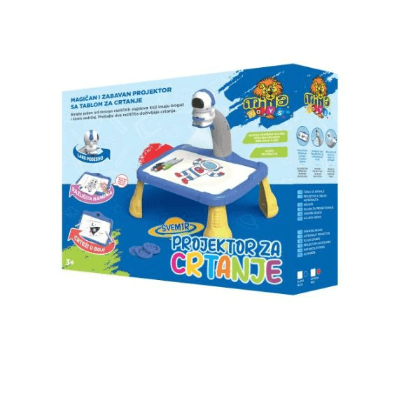 Milla Toys Projektor za crtanje, Plavi
