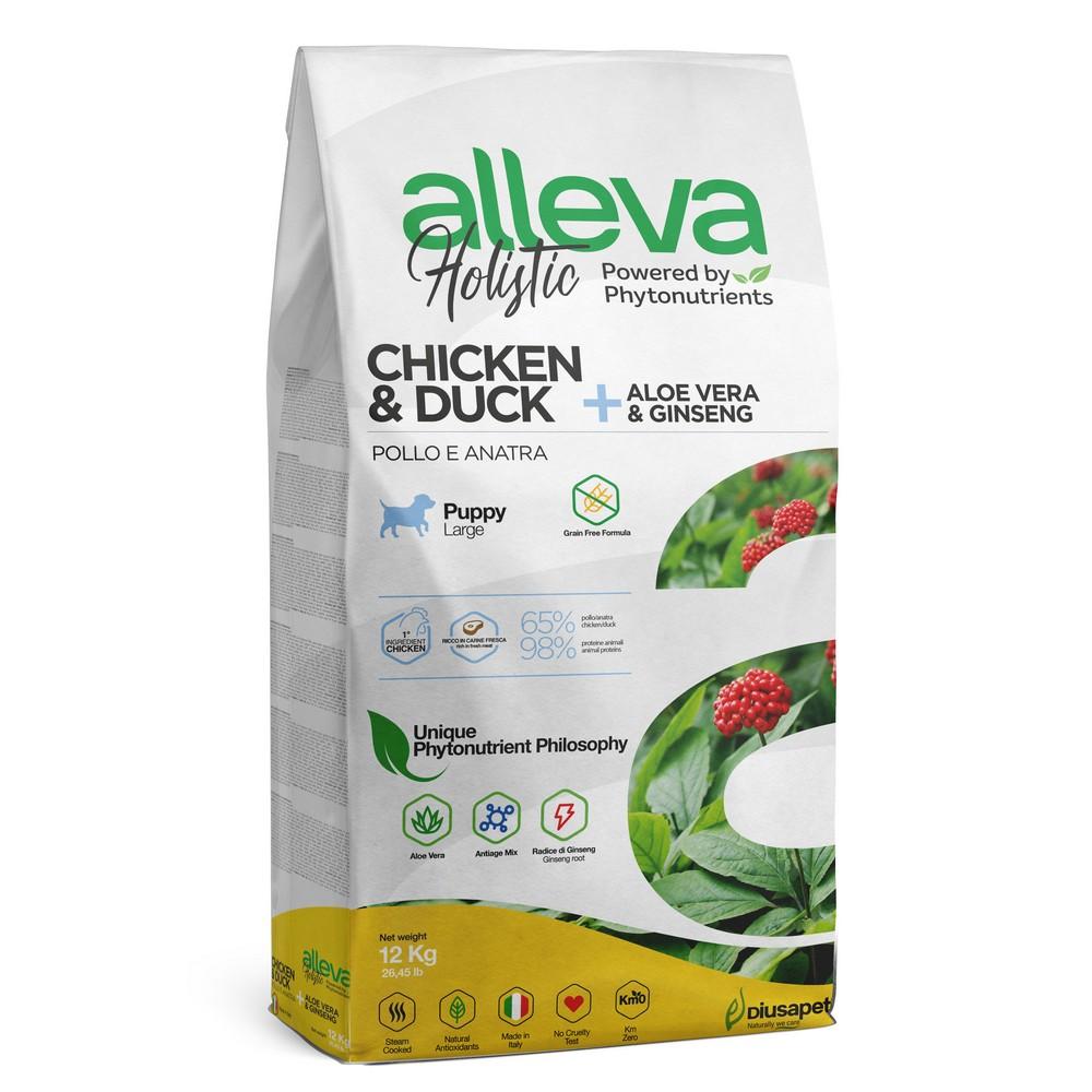 Alleva Holistic Suva hrana za štenad velikih rasa, Sa piletinom 12kg