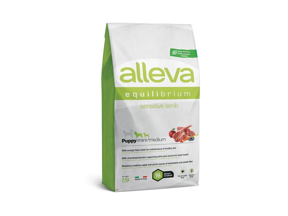 Alleva Equilibrium Suva hrana za štenad malih i srednjih rasa, Sa jagnjetinom, 2kg