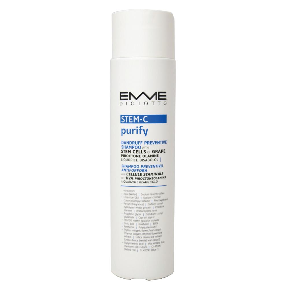 EMMEDICIOTTO Šampon protiv peruti Steam c purify, 250 ml