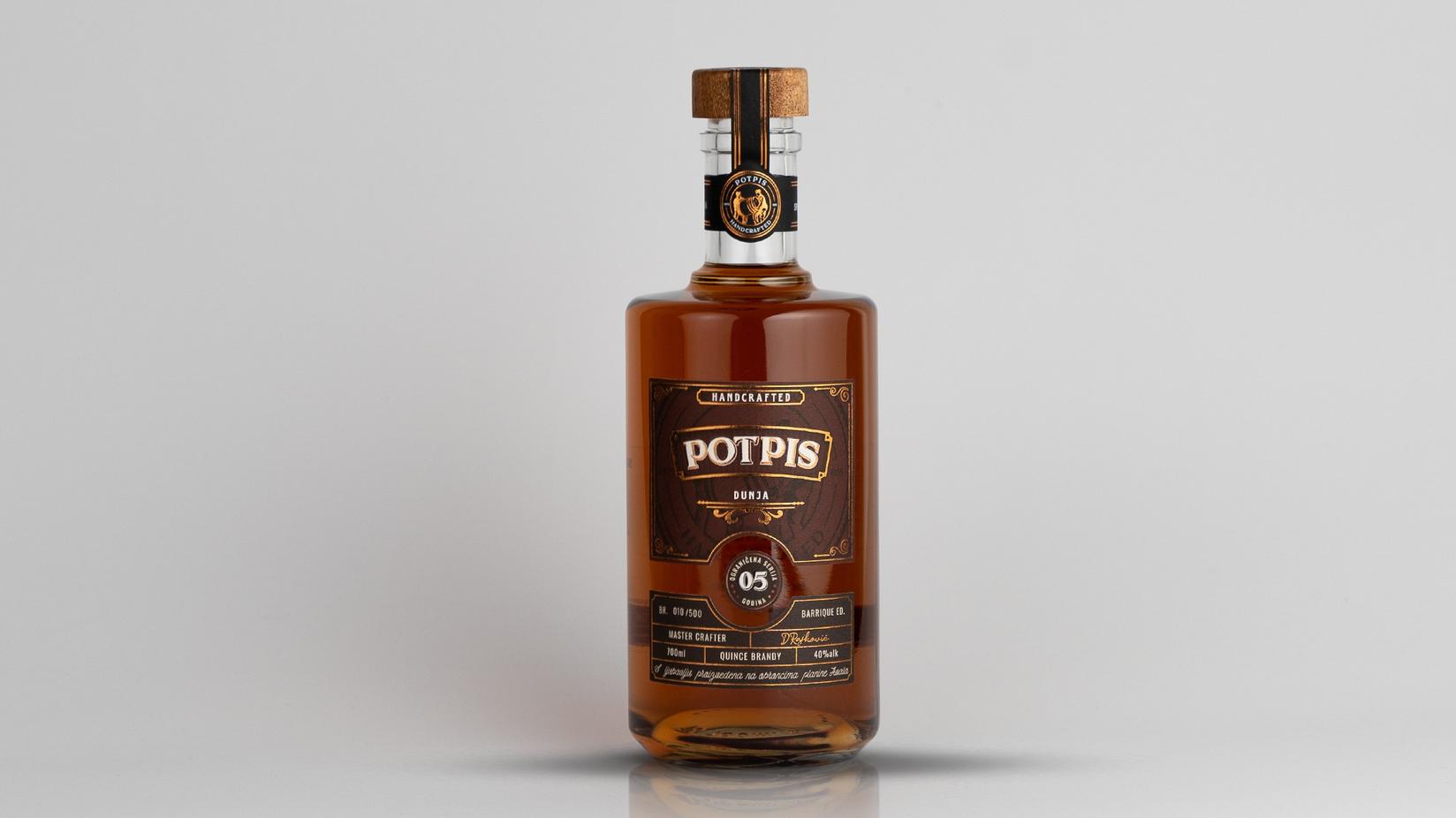 POTPIS Rakija Dunja 5 0.7l