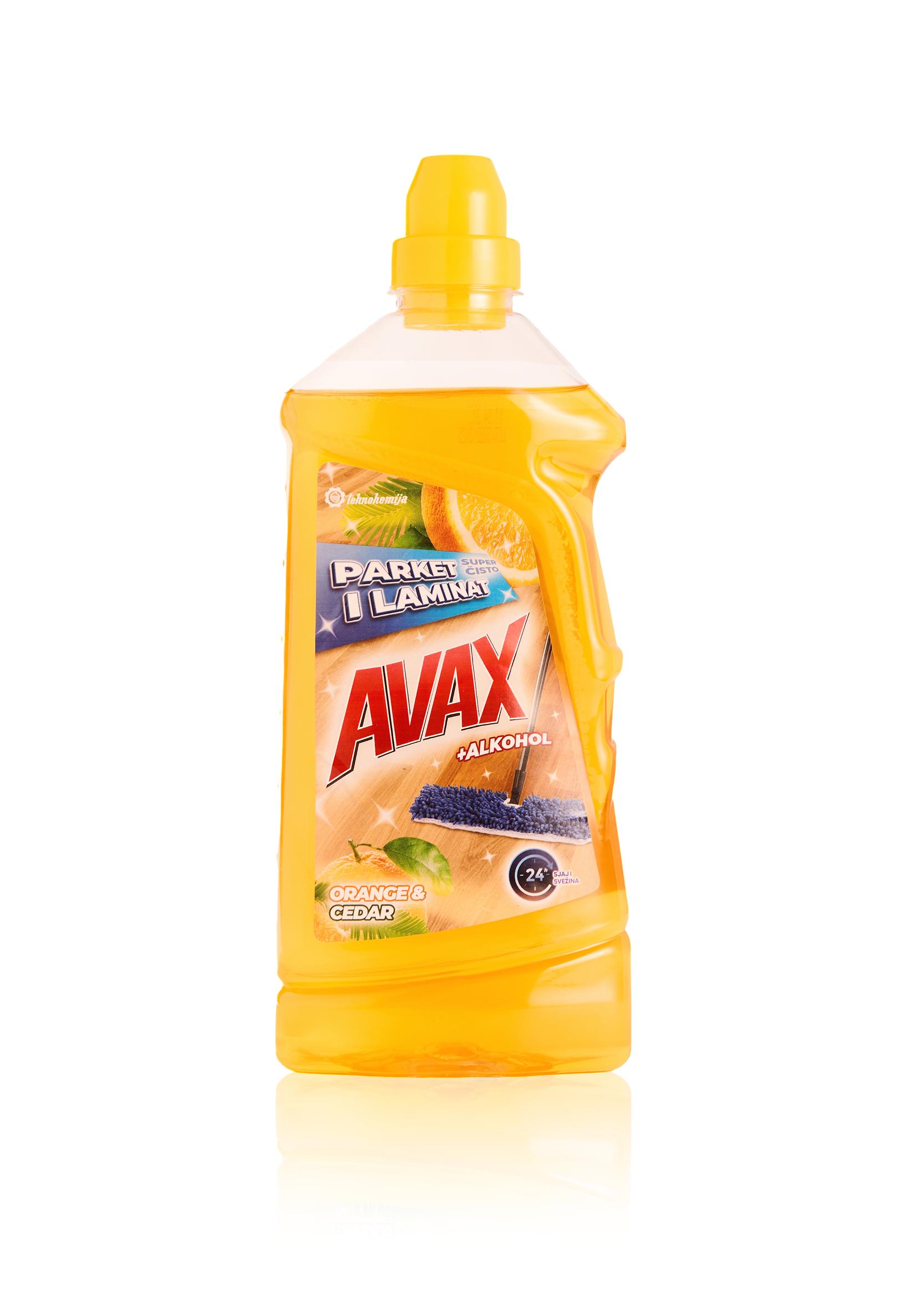 Avax Sredstvo za čišćenje parketa i laminat Orange, 1l