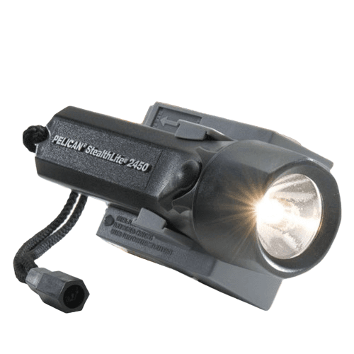 PELI Baterijska lampa StealthLite 2450, Punjiva, 35 lm, Crna