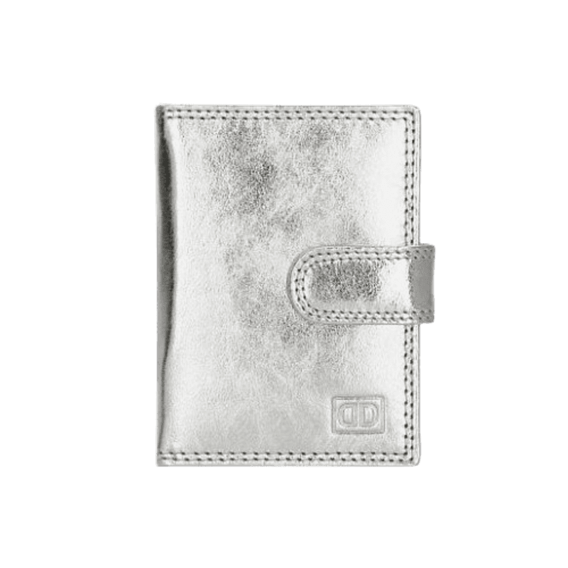 Double D Ženski card holder, Srebrne boje