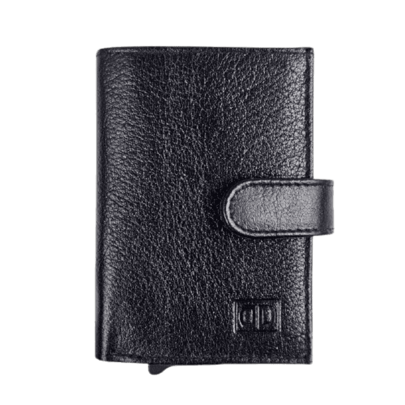 Double D Card holder, Crni