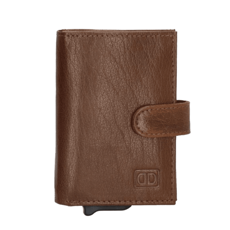 Double D Card holder, Braon
