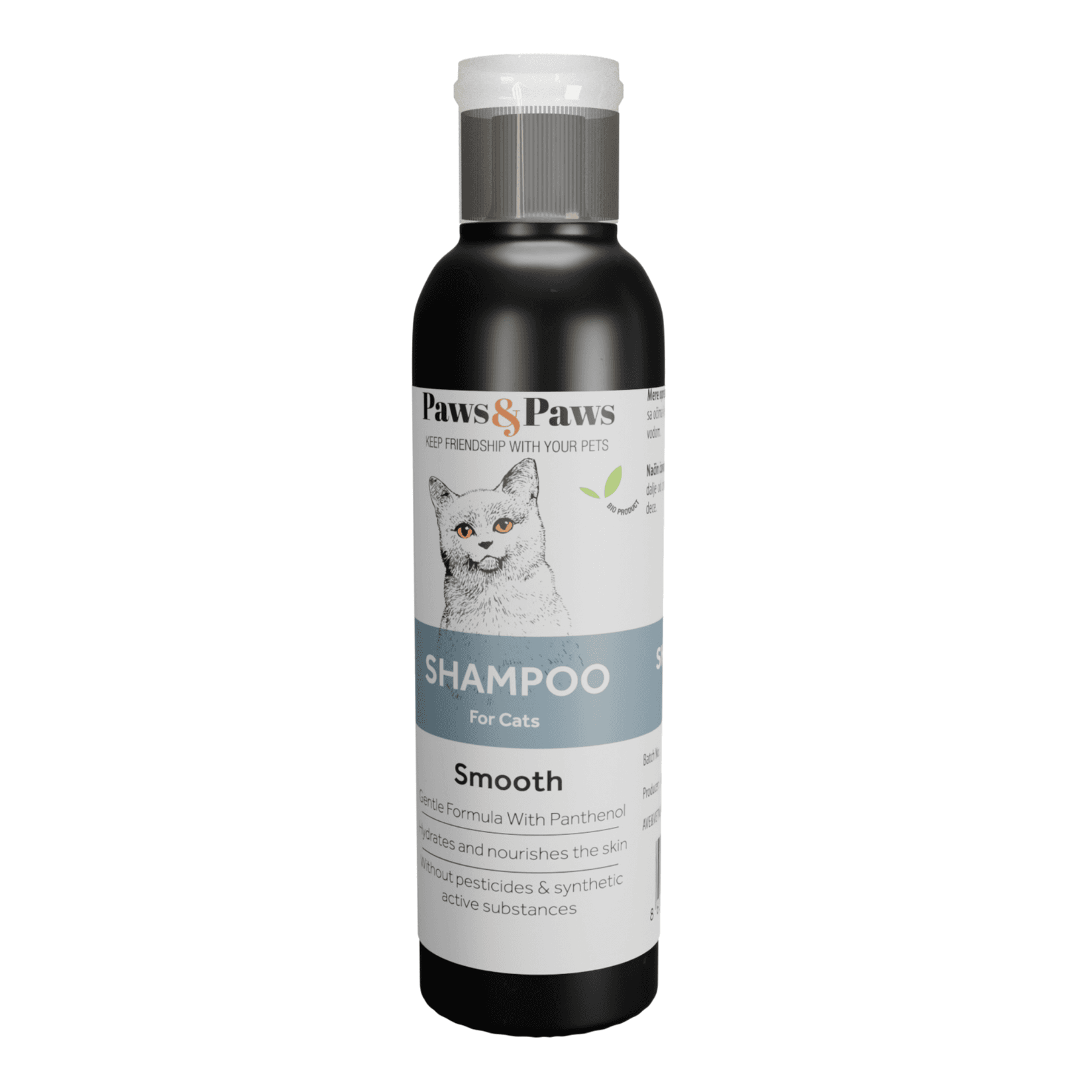 PAWS&PAWS Smooth šampon za mačke 250ml