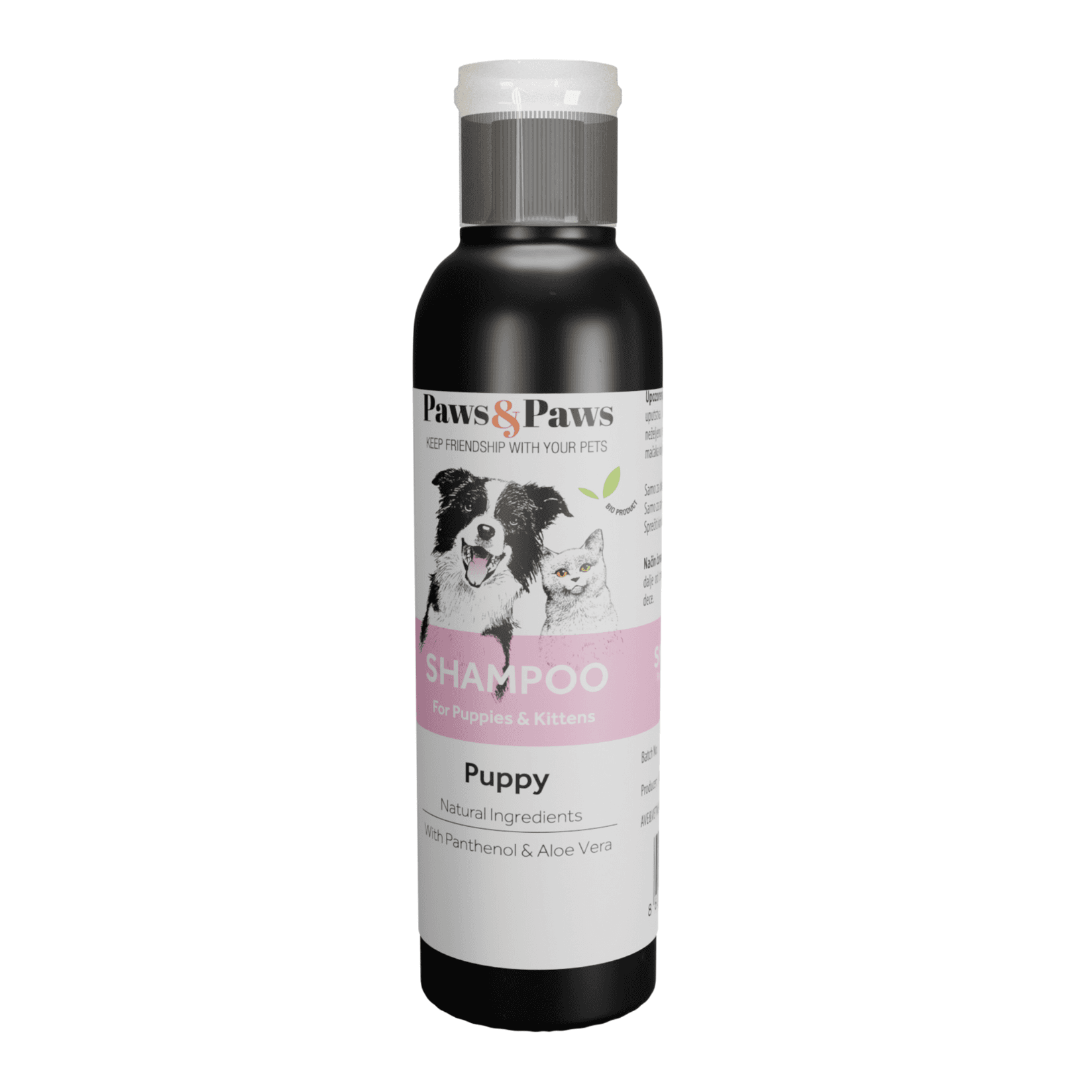 PAWS&PAWS Šampon za štence i mačiće 250ml