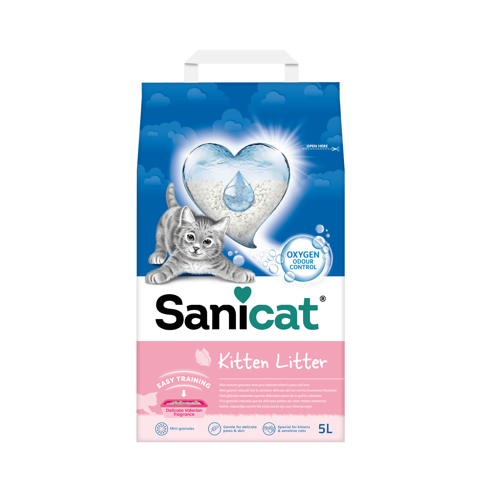 SANICAT Upijajući posip sa mačiće 5L