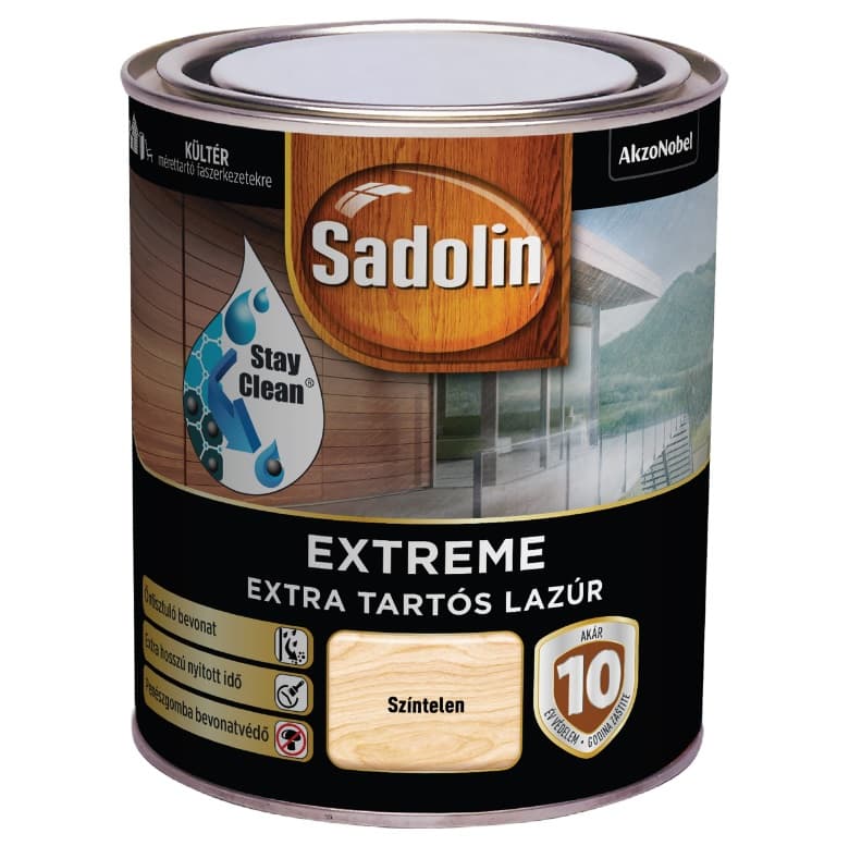 SADOLIN Extreme na vodenoj bazi za drvo 0,7l, Bezbojni