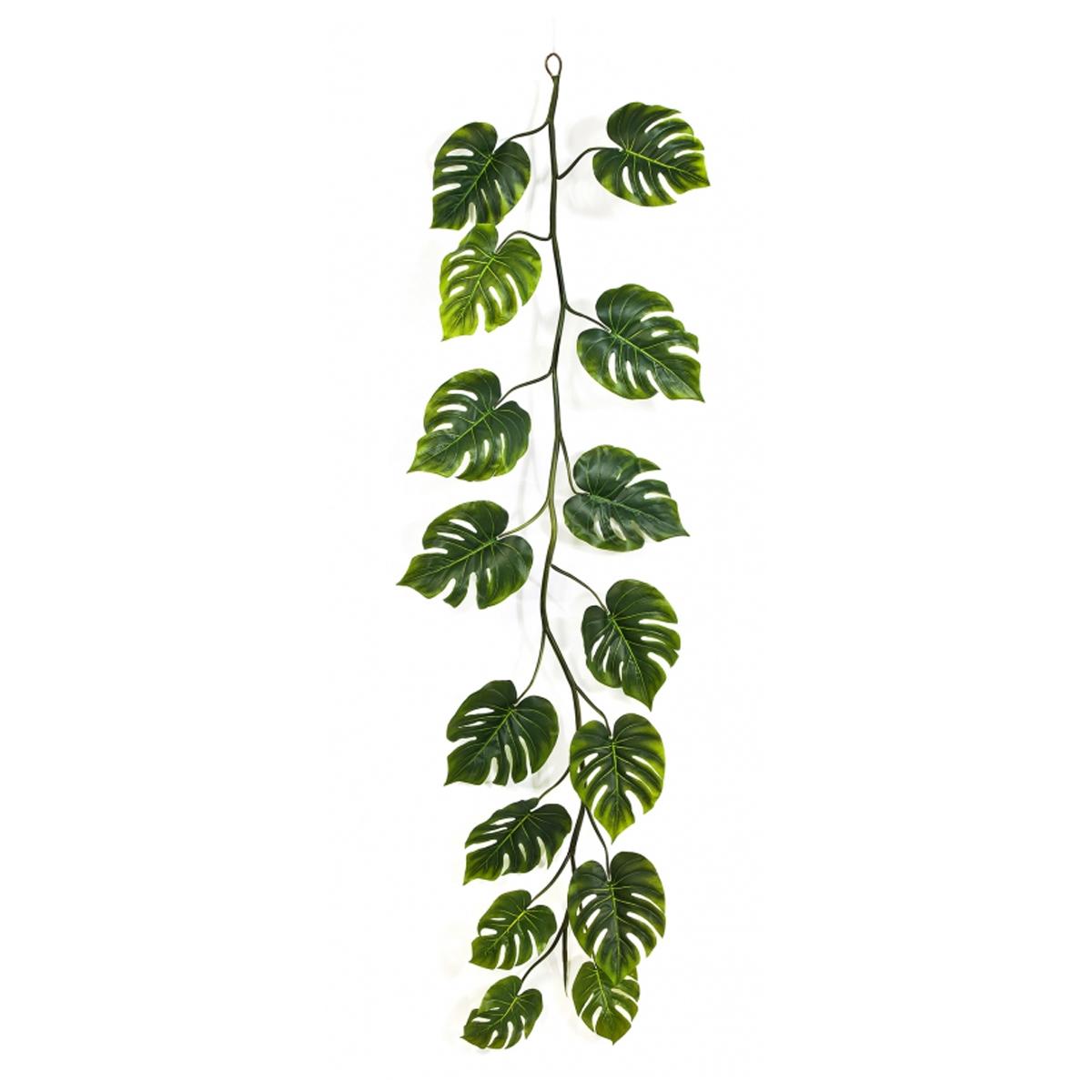 FLORA WORLD Veštačka girlanda monstera 230cm