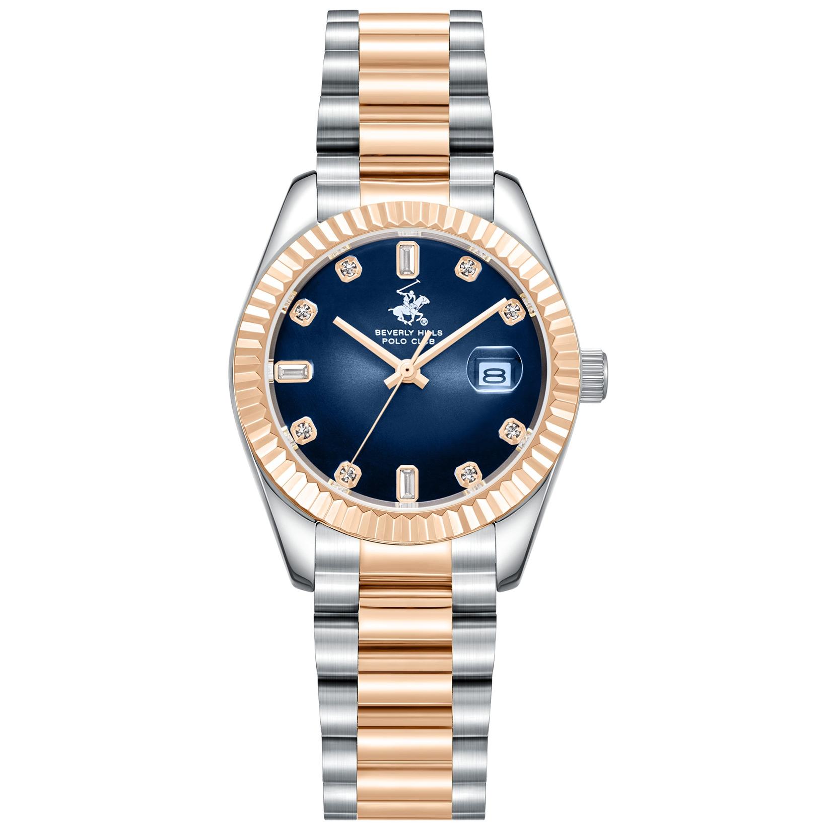 Beverly Hills Polo Club Ženski sat BP3801X.590, Teget kućište, Šareni