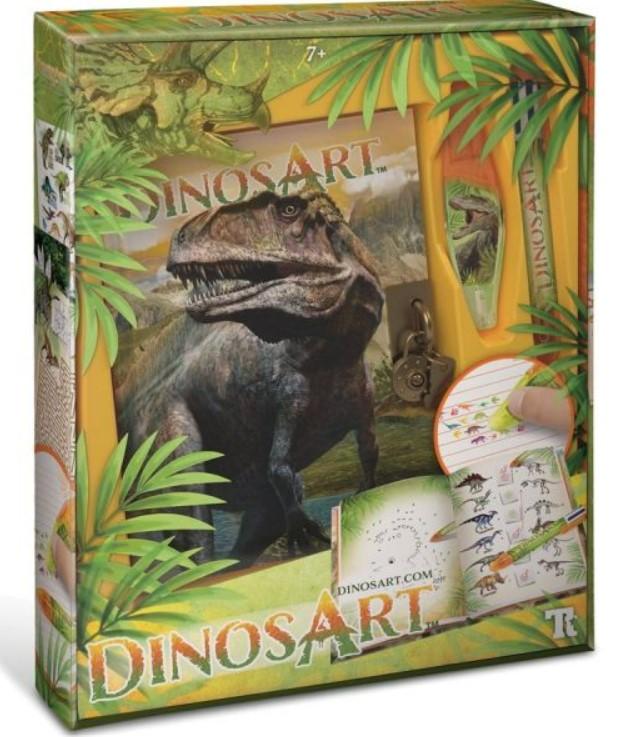 DINOSART Kreativni set Tajni Dnevnik