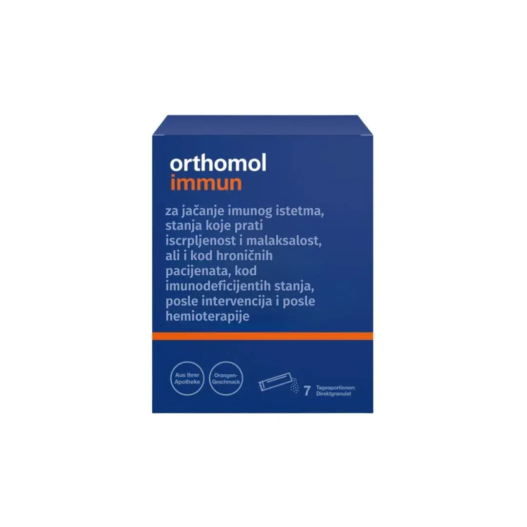 Orthomol Immun Granule Direkt, Pomorandža, 7 kesica