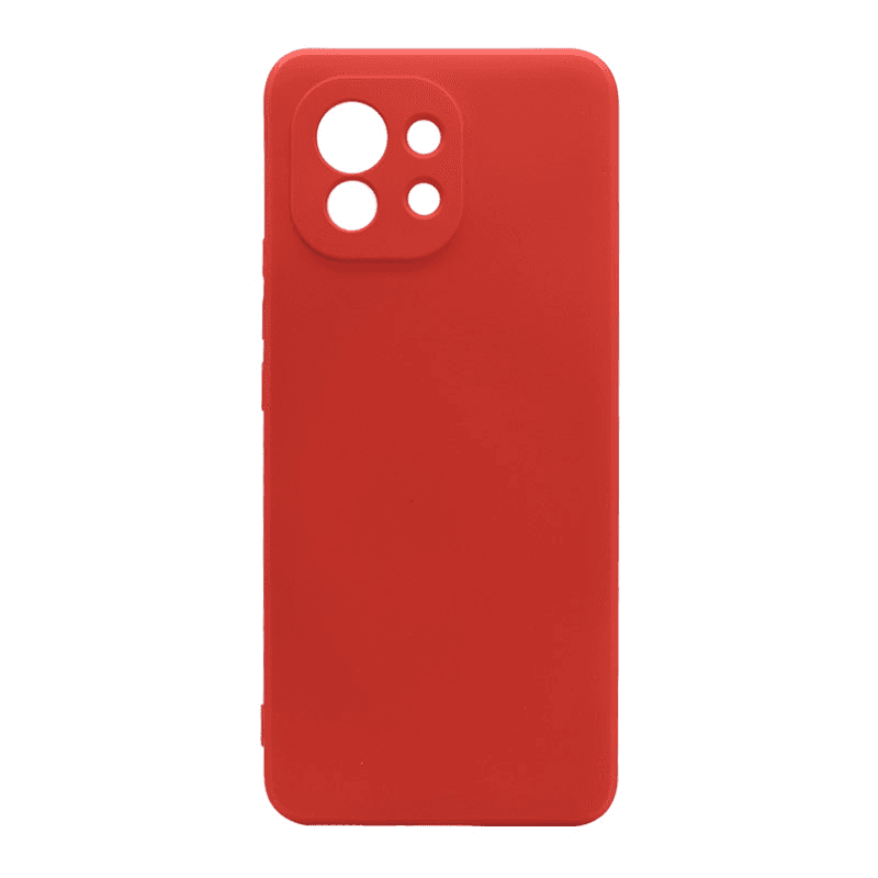 Maska Soft Gel Silicone za Xiaomi Mi 11 crvena