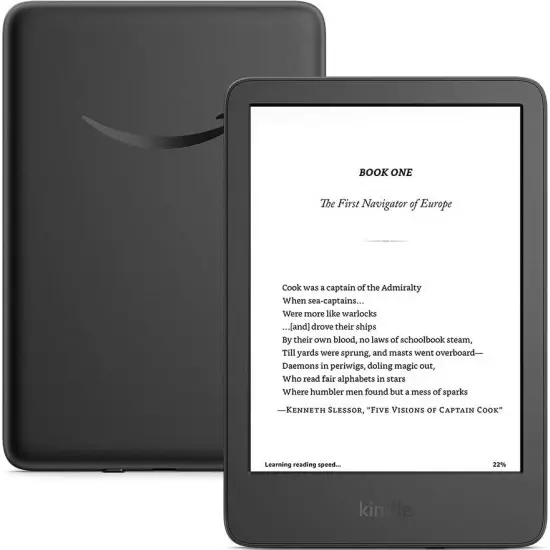 Amazon Kindle B0CP31T5M6 2024, Glare-free, 6", 300ppi, 16GB, BT, Crni