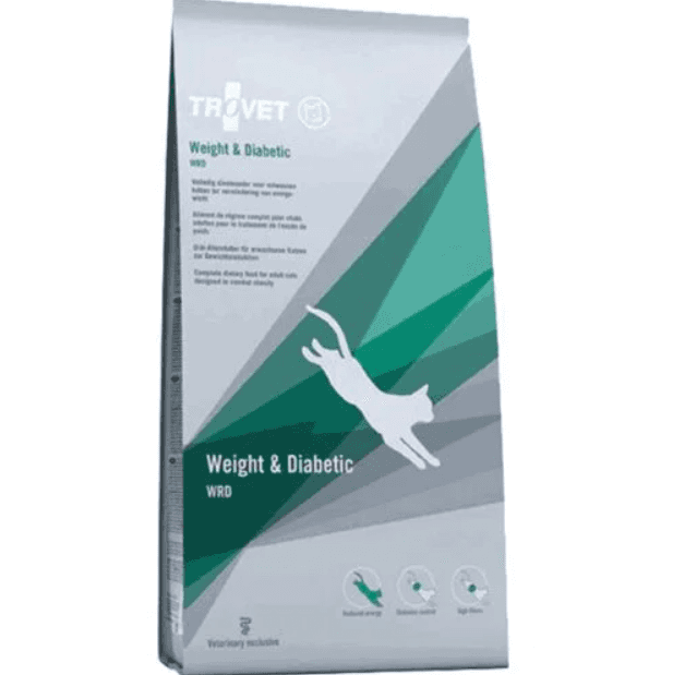 TROVET Weight&Diabetic Dijetetska hrana za mačke, 3kg