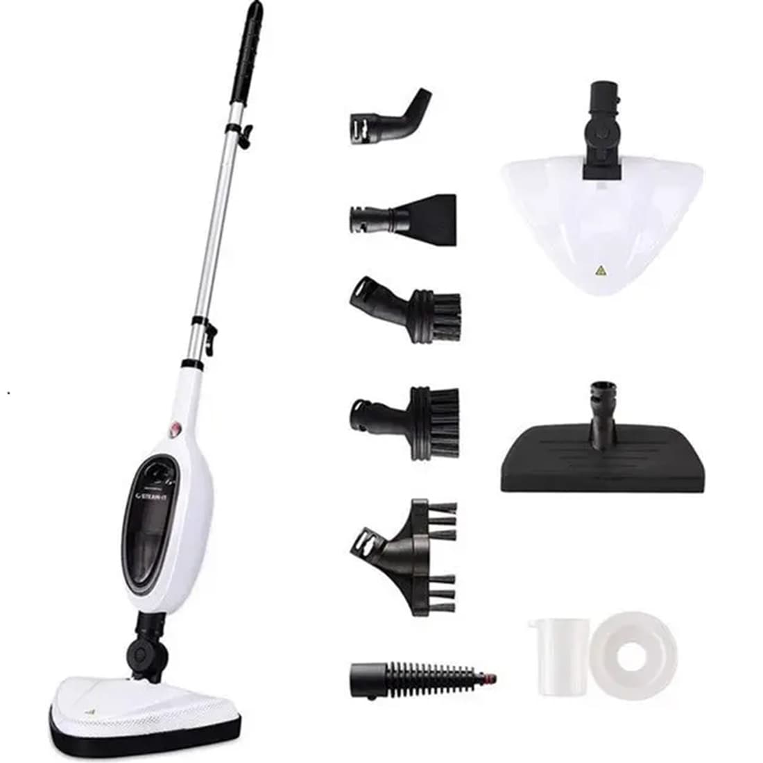 Steam-It Paročistač 2u1, 8 nastavaka, 1300 W, Beli