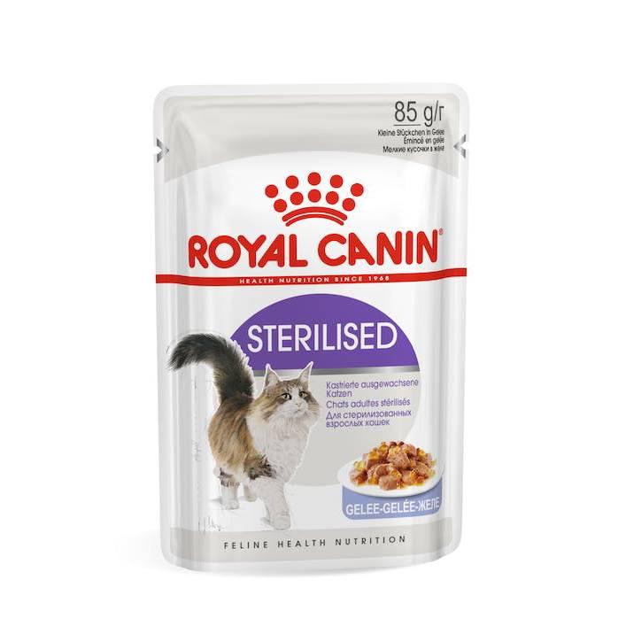 Royal Canin Vlažna hrana za sterilsane mačke Sterilised Jelly, 85 g