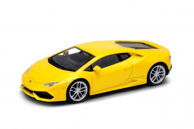 WELLY Automobilčić 1:60-64 LAMBORGHINI HURACAN COUPE, Žuti
