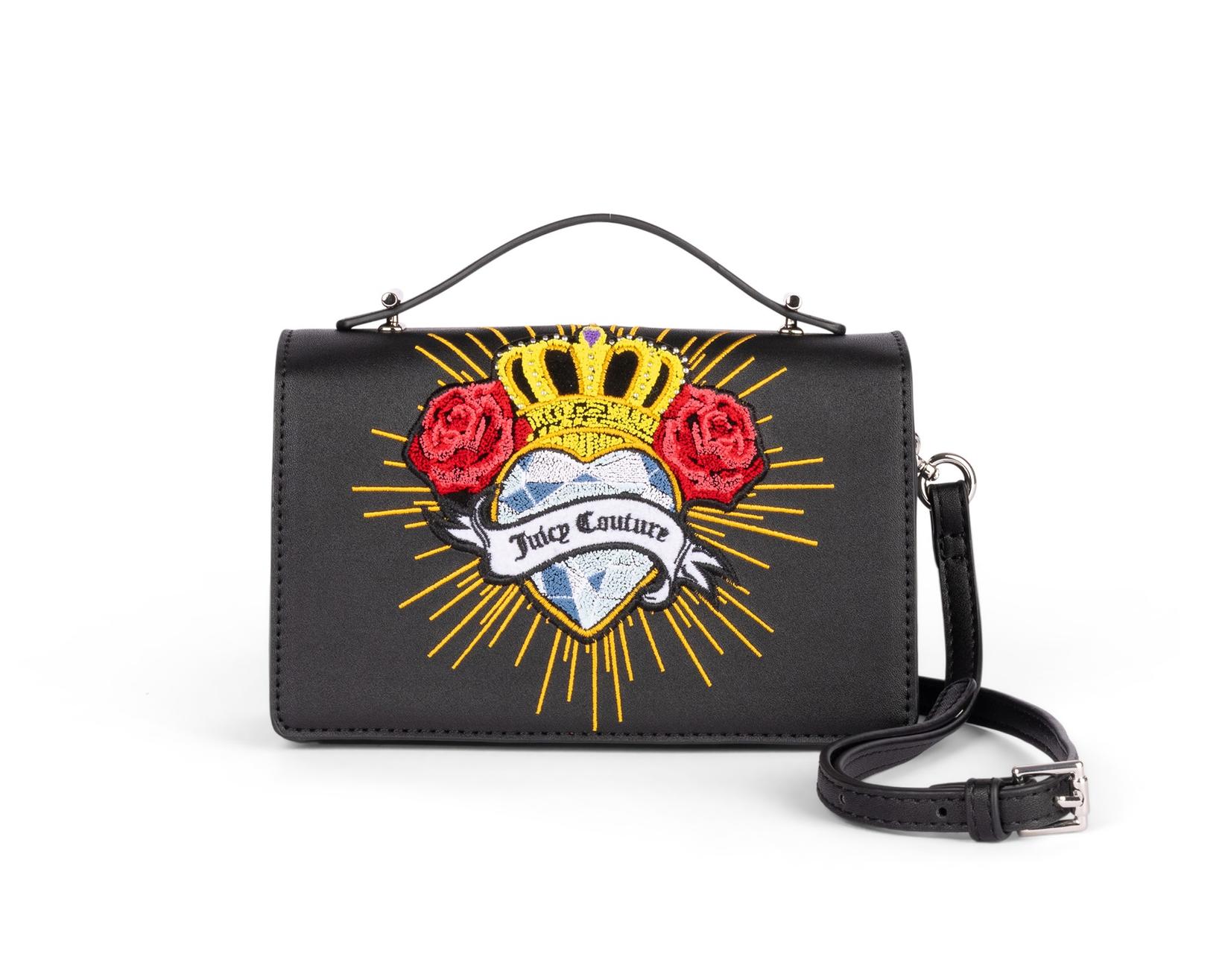 Juicy Couture Ženska torbica London S. Heart, Crna