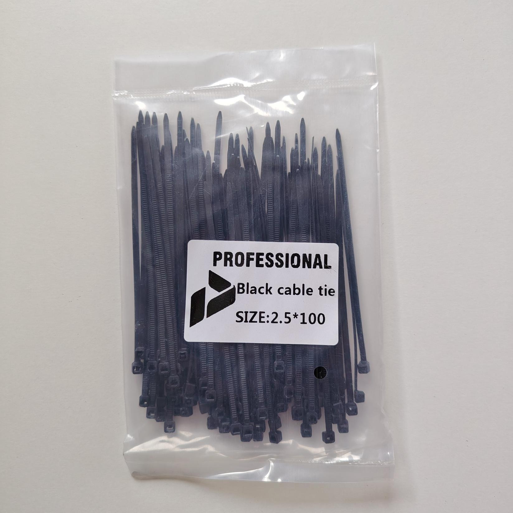 PDV Professional Kablovska vezica, 2,5x100mm, 100 komada, Crna