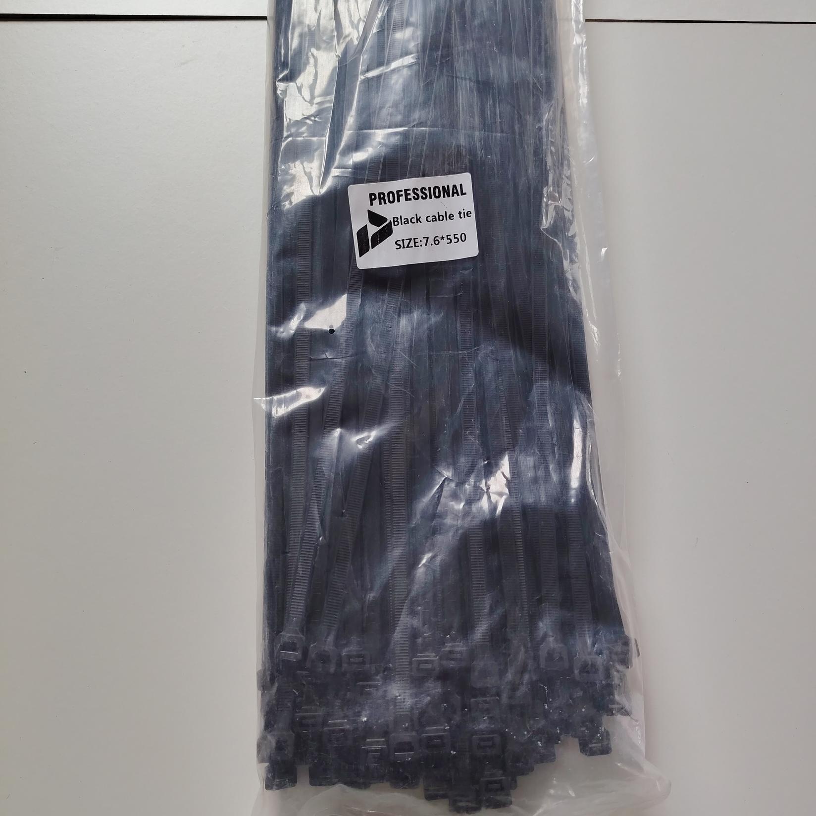 PDV Professional Kablovska vezica, 7,6x550mm, 100 komada, Crna