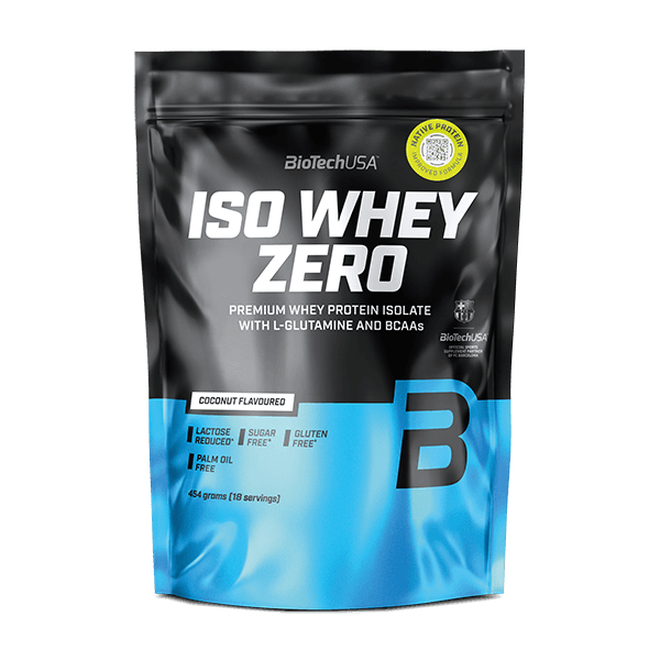 BioTechUSA Protein Iso Whey Zero, Bez laktoze, Kokos, 454g