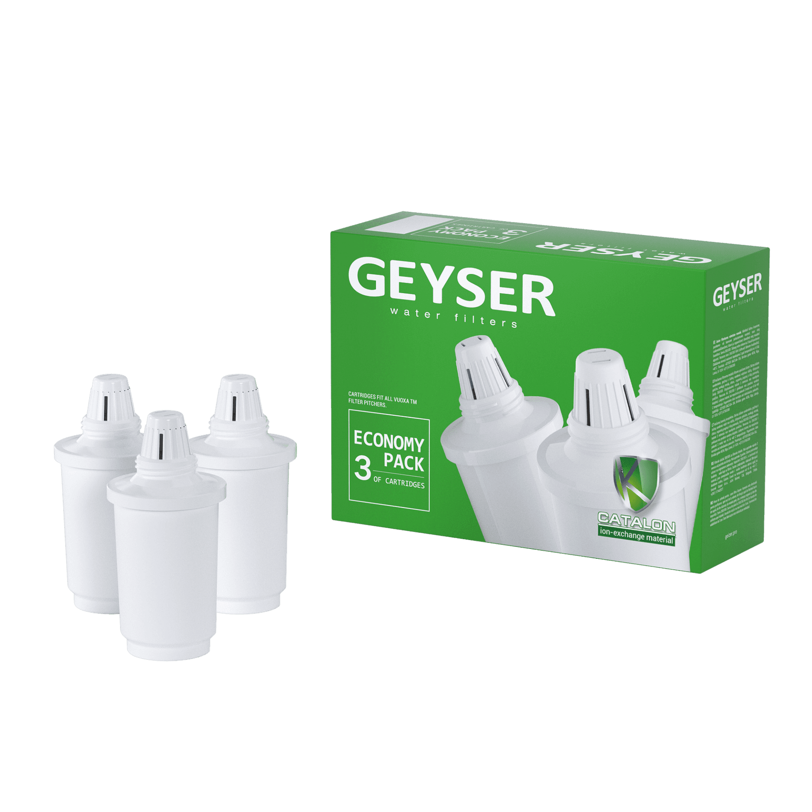 GEYSER Set filterskih uložaka, 3 komada